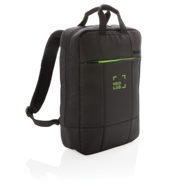 Logotrade promotional gift picture of: Soho business RPET 15.6" laptop backpack PVC free