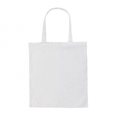 Logo trade promotional gift photo of: Impact AWARE™ Recycled cotton tote w/bottom 145g
