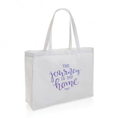 Logo trade promotional item photo of: Impact AWARE™ Recycled cotton shopper 145g