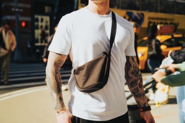 Logotrade promotional giveaway image of: Crescent AWARE™ RPET half moon sling bag