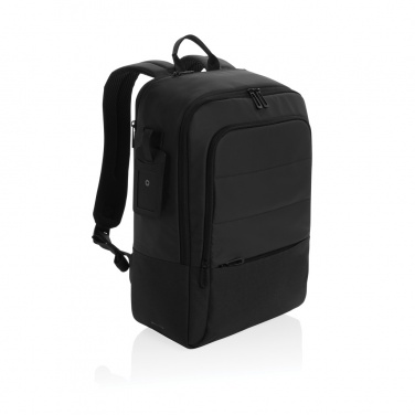 Logotrade promotional item image of: Armond AWARE™ RPET 15.6 inch deluxe laptop backpack