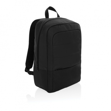 Logo trade business gift photo of: Armond AWARE™ RPET 15.6 inch standard laptop backpack