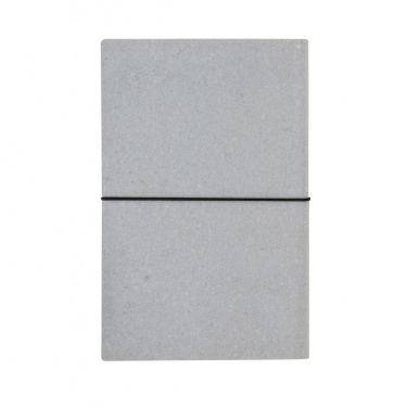 Logo trade promotional gift photo of: A5 recycled leather notebook