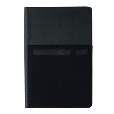 Logotrade promotional item picture of: A5 Deluxe notebook with smart pockets