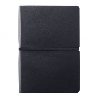 Logo trade corporate gifts picture of: Deluxe softcover A5 notebook