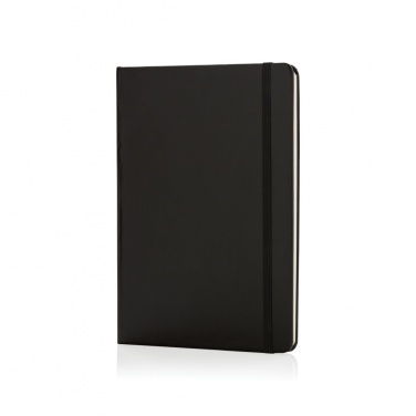Logo trade promotional giveaways image of: Classic hardcover notebook A5