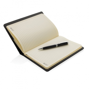 Logotrade promotional items photo of: Refillable notebook and pen set