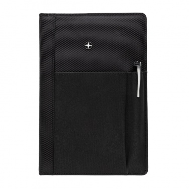 Logo trade promotional merchandise picture of: Refillable notebook and pen set