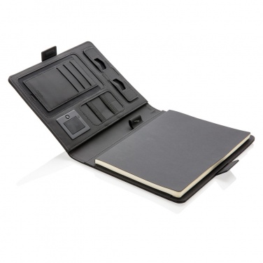 Logo trade promotional giveaway photo of: Air 5W wireless charging notebook cover A5