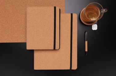 Logotrade promotional products photo of: Deluxe cork portfolio A4 with pen