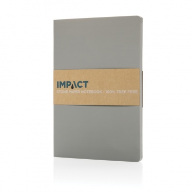 Logotrade promotional product image of: Impact softcover stone paper notebook A5