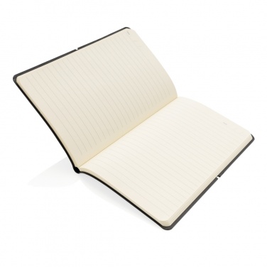 Logo trade promotional gift photo of: Modern deluxe softcover A5 notebook