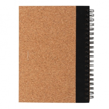 Logotrade promotional giveaways photo of: Cork spiral notebook with pen