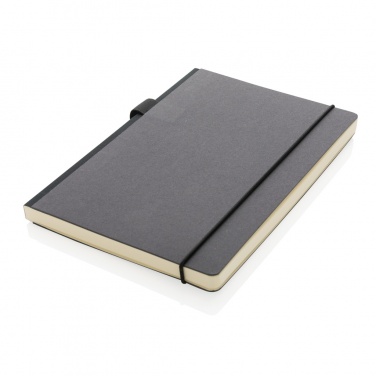 Logotrade business gift image of: A5 deluxe kraft hardcover notebook