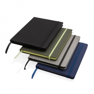 Logo trade promotional gifts picture of: GRS certified RPET A5 notebook