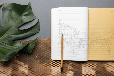 Logo trade advertising products image of: Elowen A5 tree free notebook