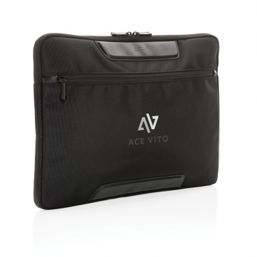 Logo trade advertising products picture of: Swiss Peak AWARE™ RPET Voyager 15.6" laptop sleeve