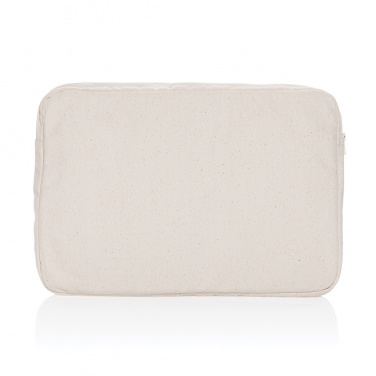 Logotrade promotional item picture of: Laluka AWARE™ recycled cotton 15.6 inch laptop sleeve