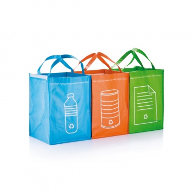 Logo trade promotional giveaways picture of: 3pcs recycle waste bags
