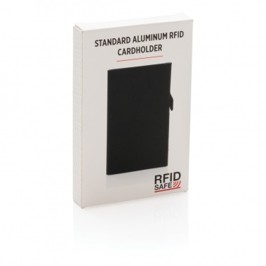 Logo trade promotional products image of: Standard aluminium RFID cardholder