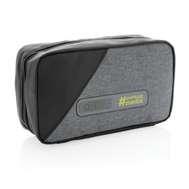 Logo trade corporate gifts image of: Portable UV-C steriliser pouch with integrated battery