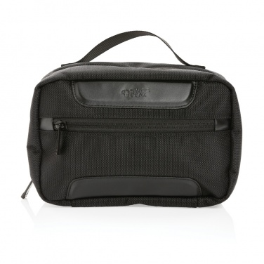 Logo trade corporate gifts picture of: Swiss Peak AWARE™ RPET Voyager toiletry bag