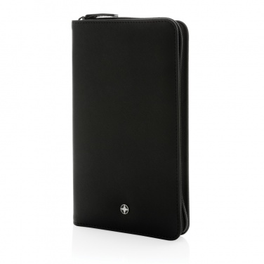 Logo trade business gift photo of: Swiss Peak Heritage RCS rPU RFID travel wallet