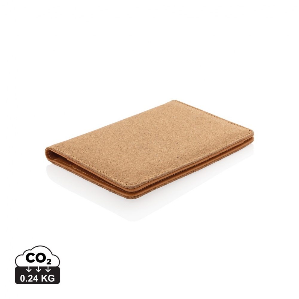 Logotrade promotional giveaway picture of: Cork secure RFID passport cover