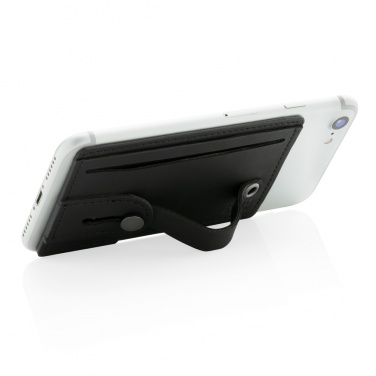 Logo trade promotional gift photo of: 3-in-1 Phone Card Holder RFID