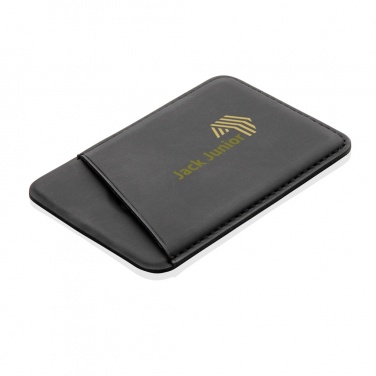 Logo trade promotional merchandise photo of: Magnetic phone card holder