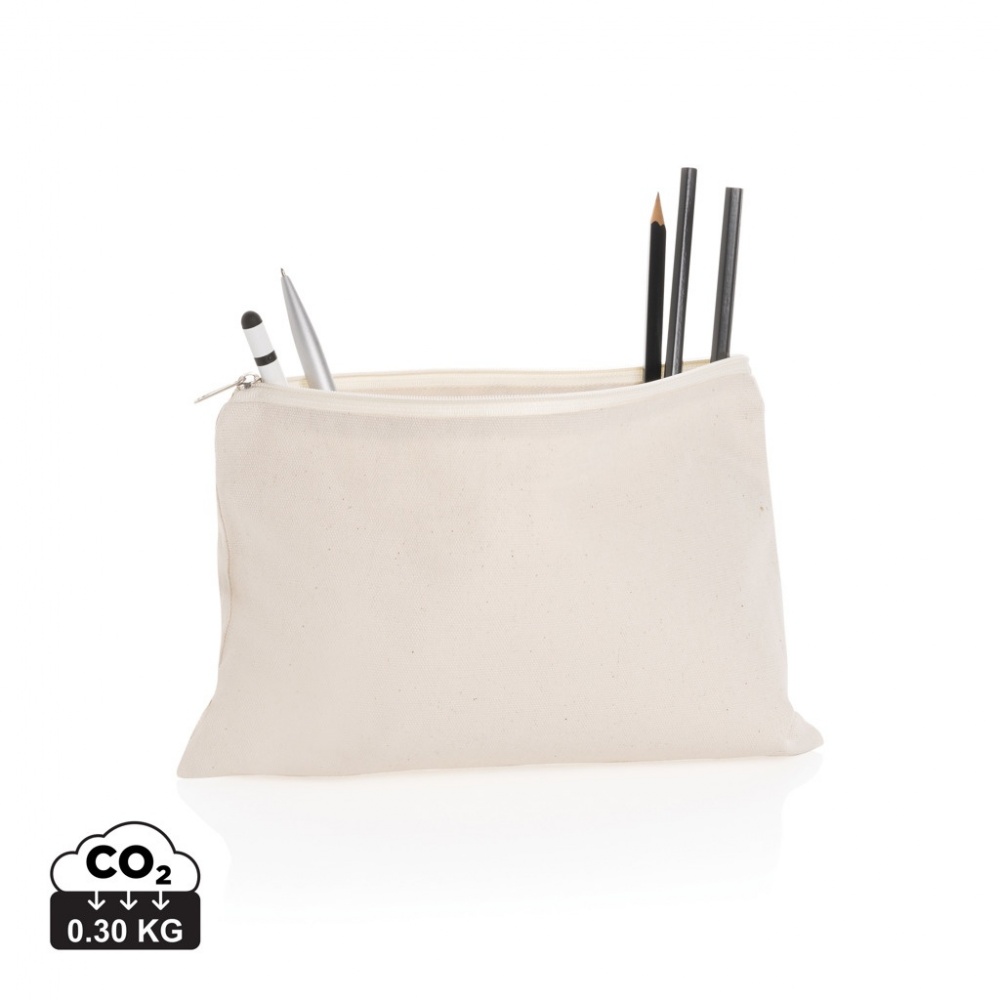 Logotrade promotional items photo of: Impact Aware™ 285 gsm rcanvas pencil case undyed