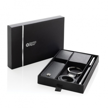 Logotrade promotional gift image of: SP Tula RCS certified rPU 3 piece deluxe gift set