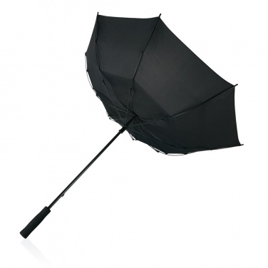 Logo trade promotional merchandise image of: Swiss peak AWARE™ Tornado 23” storm umbrella