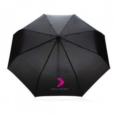 Logo trade corporate gift photo of: 21" Impact AWARE™ RPET 190T auto open/close umbrella