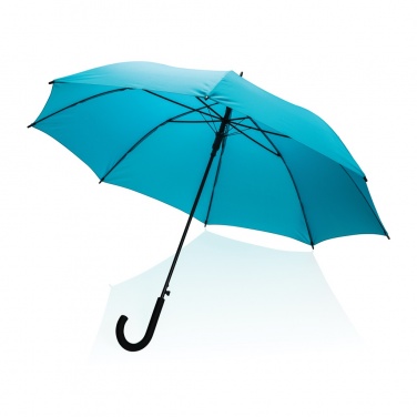 Logo trade promotional merchandise picture of: 23" Impact AWARE™ RPET 190T standard auto open umbrella