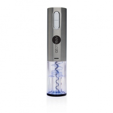 Logo trade advertising products image of: Electric wine opener - USB rechargeable