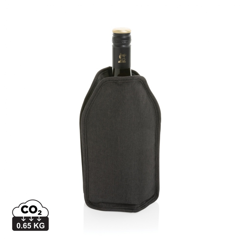 Logotrade promotional product image of: Vino AWARE™ RPET wine cooler sleeve