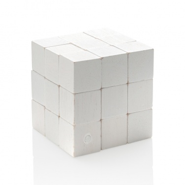 Logotrade business gift image of: Wooden brain game in canvas pouch