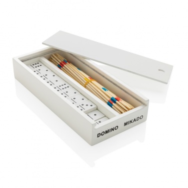 Logotrade promotional merchandise picture of: Deluxe mikado/domino in wooden box