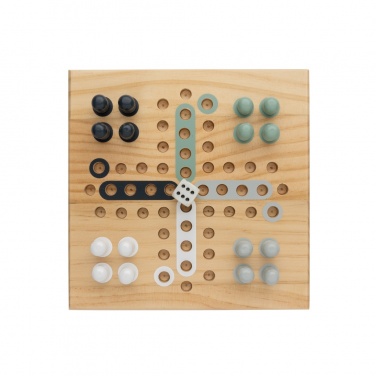 Logotrade business gift image of: Claire wooden Ludo game