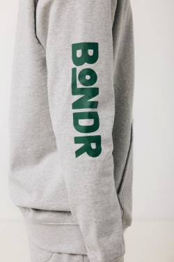 Logotrade promotional products photo of: Iqoniq Torres recycled cotton hoodie undyed