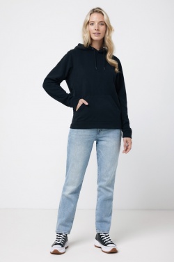 Logo trade promotional giveaways image of: Iqoniq Trivor recycled polyester microfleece hoodie