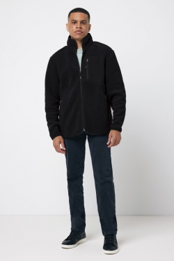 Logo trade promotional products image of: Iqoniq Diran recycled polyester pile fleece jacket