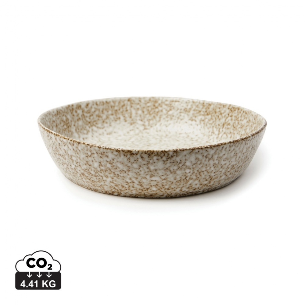 Logo trade promotional items image of: VINGA Nuvem stoneware serving bowl