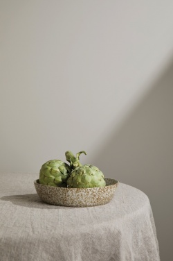 Logotrade promotional giveaway picture of: VINGA Nuvem stoneware serving bowl