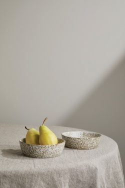 Logo trade promotional giveaways picture of: VINGA Nuvem stoneware mini bowl, 2 pcs set