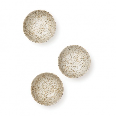 Logotrade promotional gift picture of: VINGA Nuvem stoneware mini bowl, 3 pcs set