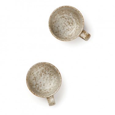 Logo trade promotional merchandise photo of: VINGA Nuvem stoneware mug, 2 pcs set