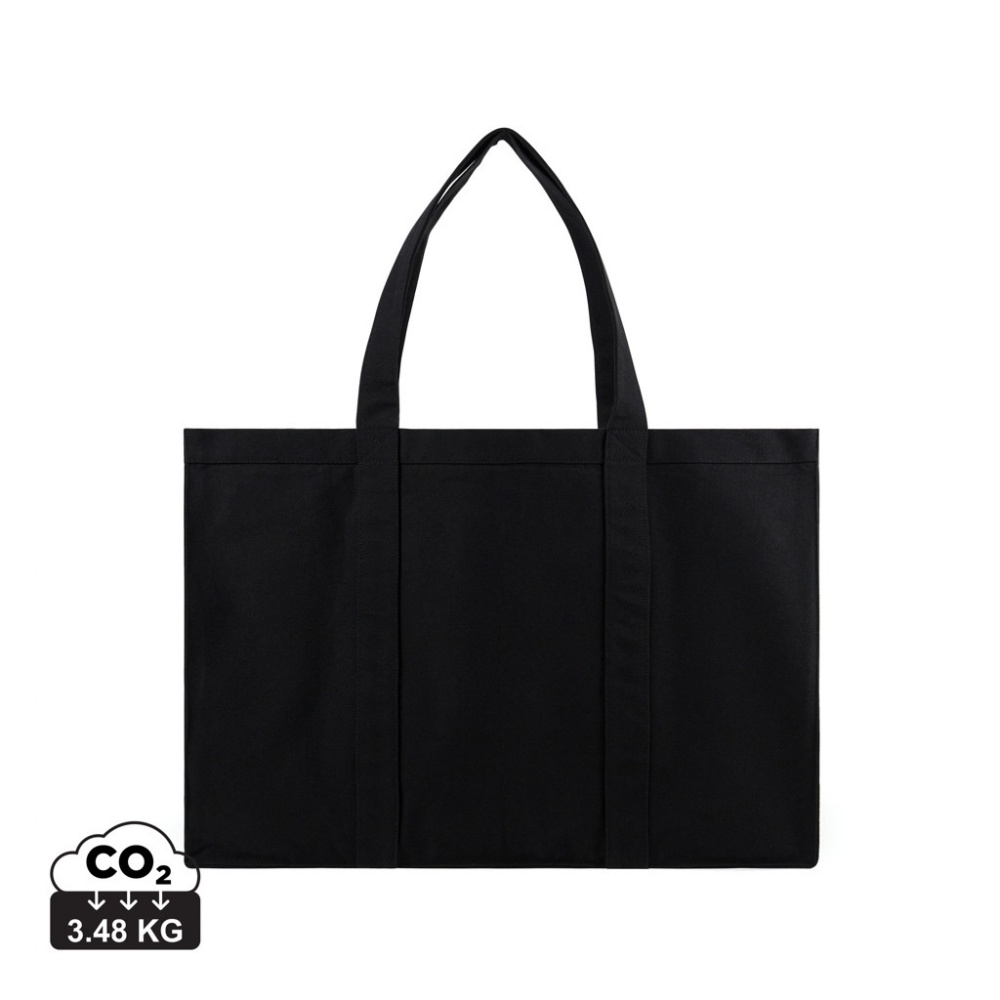Logotrade promotional gift image of: VINGA Hilo AWARE™ recycled canvas maxi tote bag