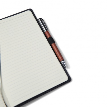 Logotrade promotional item image of: VINGA Albon GRS recycled felt notebook
